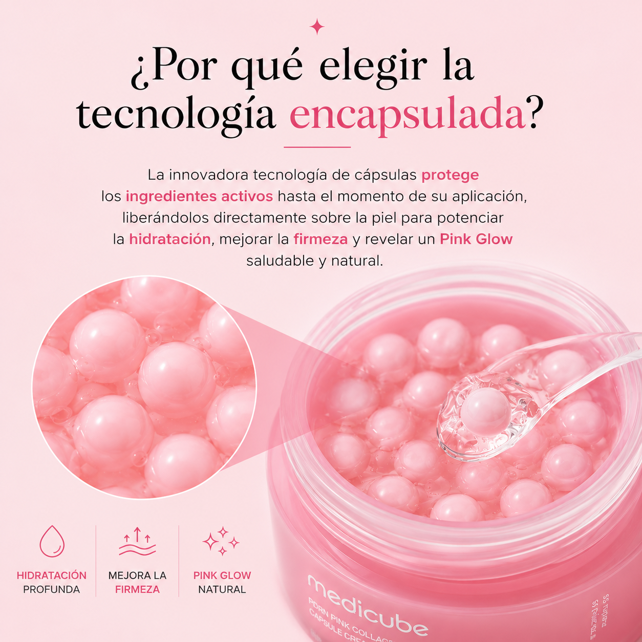 MEDICUBE PDRN Pink Collagen Capsule Cream