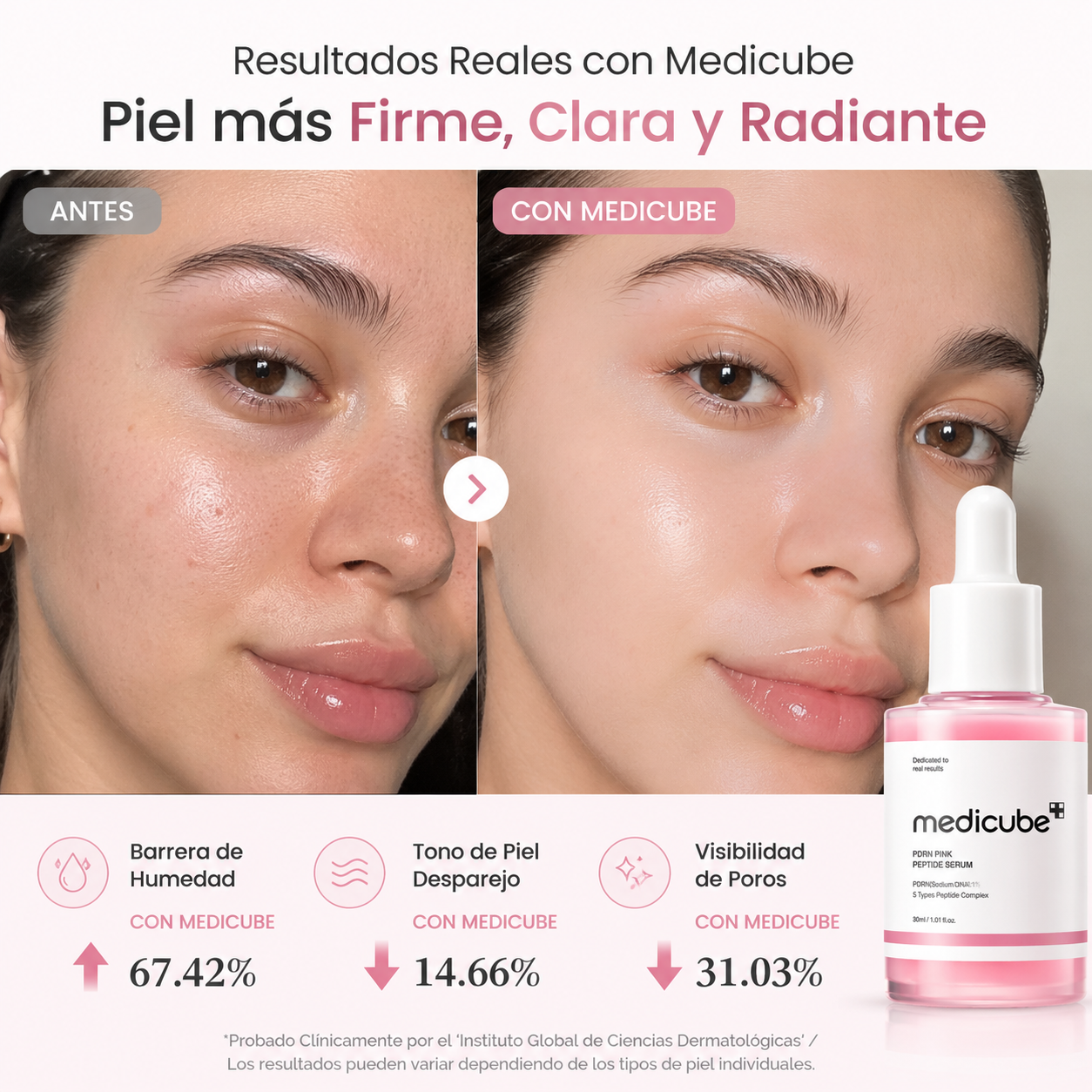MEDICUBE PDRN Pink Peptide Serum X 30 ml